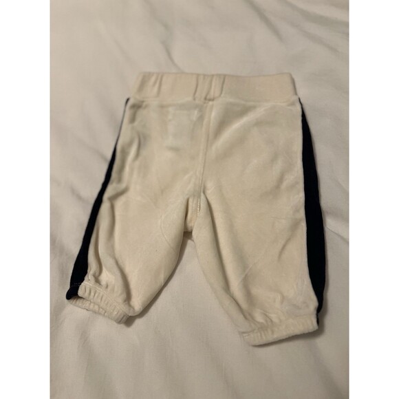 Ralph Lauren Infant Baby Cream Sweatpants Joggers 3M 100% Cotton Minimal Preppy - Picture 2 of 4